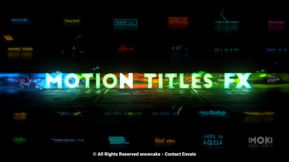 Videohive Motion Titles FX 22549236