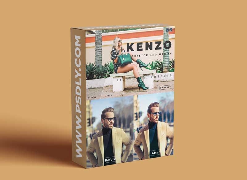 Kenzo Desktop and Mobile Lightroom Preset