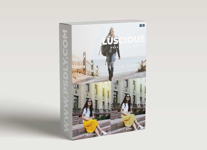 Luscious Desktop and Mobile Lightroom Preset