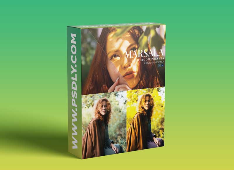 Marsala Mobile and Desktop Lightroom Presets