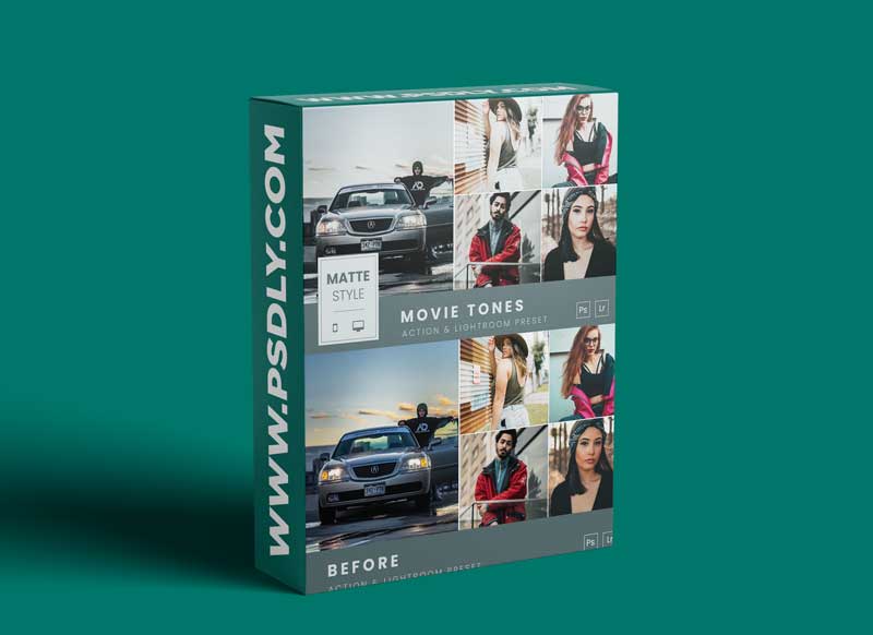 Matte Tones Action & Lightroom Preset