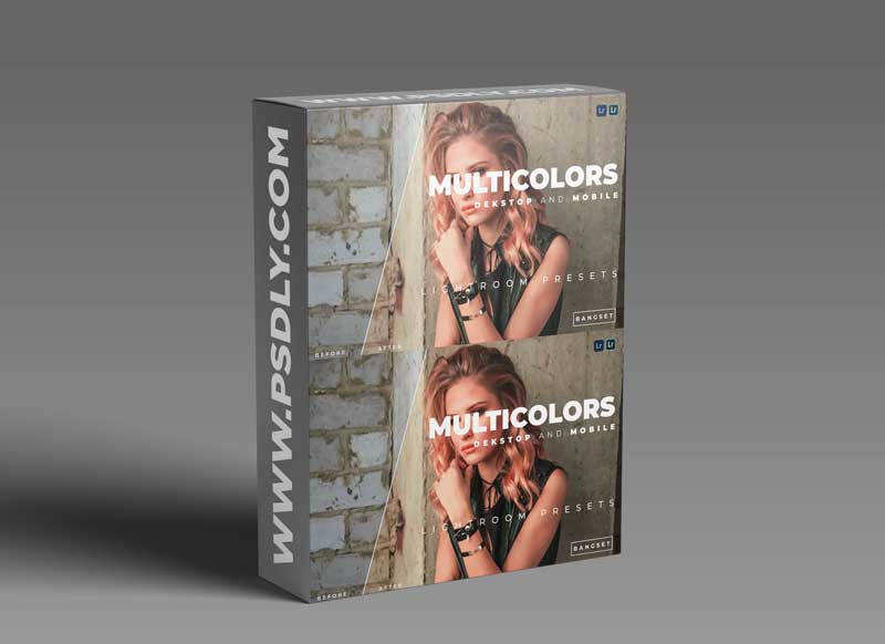 Multicolors Desktop and Mobile Lightroom Preset