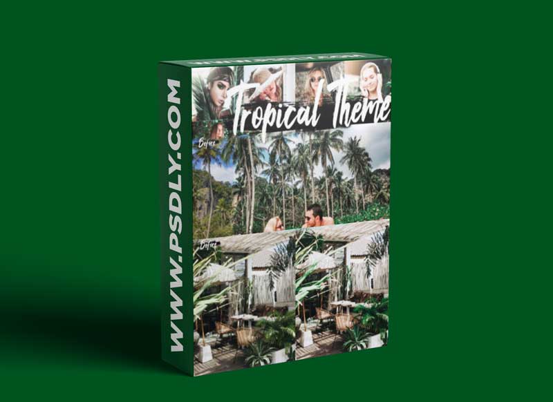Neo Tropical Theme - Mobile Lightroom Presets