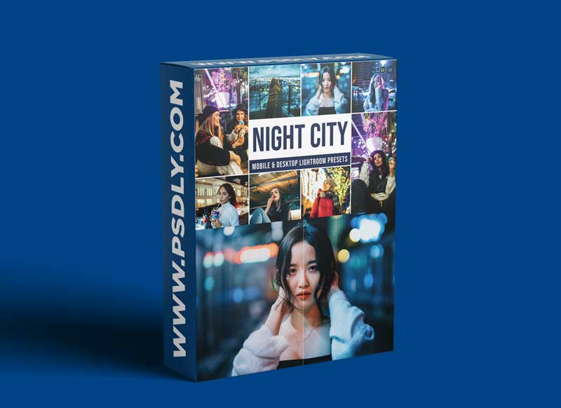Night City Mobile and Desktop Lightroom Presets
