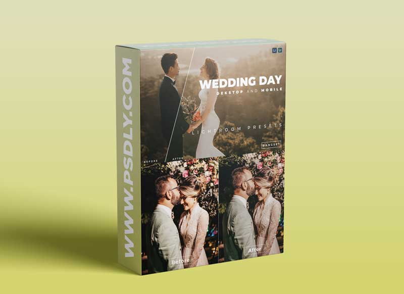 Wedding Day Desktop and Mobile Lightroom Preset