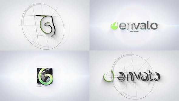 Videohive Architect Tech Logo 21890178