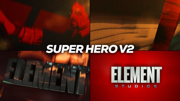 Videohive Super Hero Logo Reveal Title V2 - 31284906