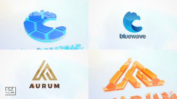 Videohive 3D Clean logo Title 30334201