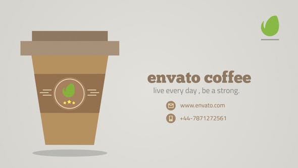 Videohive Morning Coffee Logo 9499801