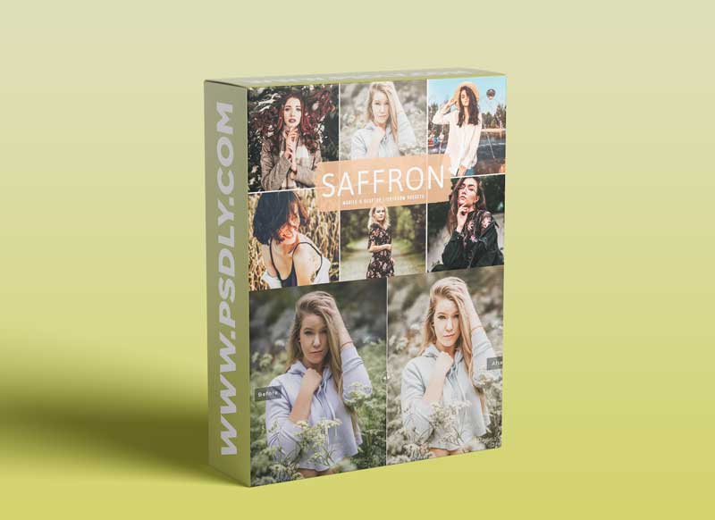 Saffron Mobile & Desktop Lightroom Presets