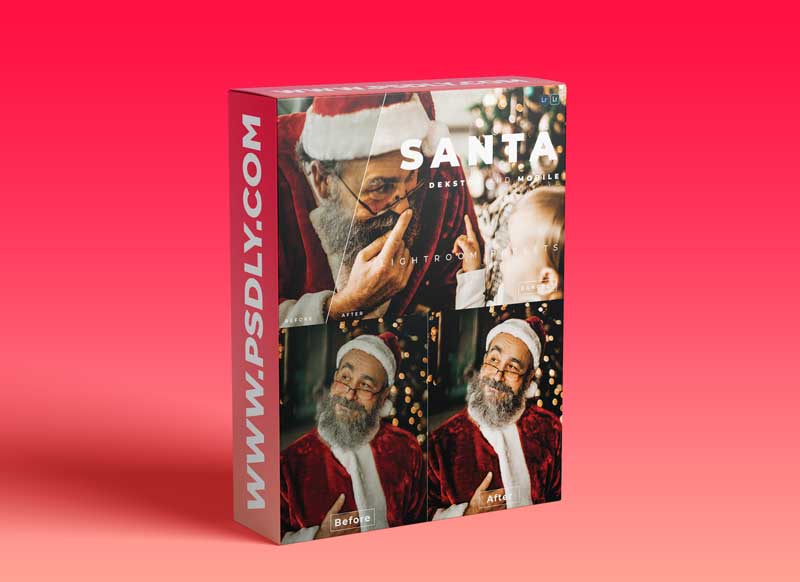 Santa Desktop and Mobile Lightroom Preset