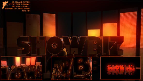 VideoHive Showbiz Element Logo 23602147