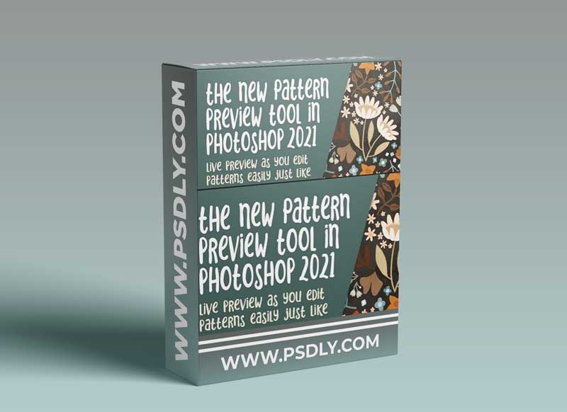 The New Pattern Preview in Photoshop 2021 - Using Pattern Preview to Arrange Procreate Drawn Motifs