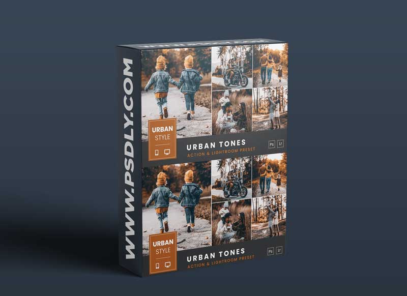 Urban Tones Action & Lightroom Preset