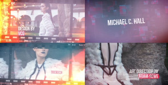 Videohive Cinematic Glitch Title Sequence 10203370