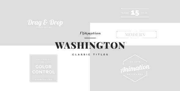 Videohive Classic Minimal Titles 19255111