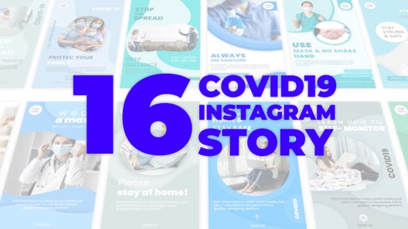 Videohive Covid-19 Instagram Story Pack 31909294