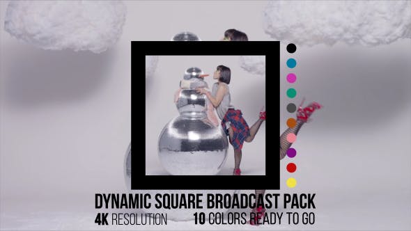 Videohive Dynamic Square Broadcast Pack 14886568