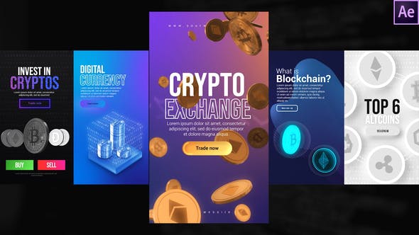 Videohive Instagram Crypto Stories 31886879