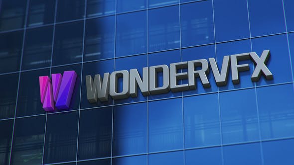 Videohive Logo On Building 27188278