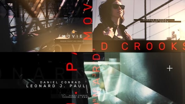 Videohive Modern Movie Opener And Title 24026052
