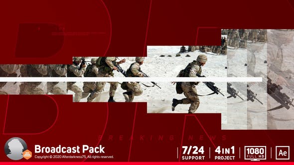 Videohive News Broadcast Pack 18911218