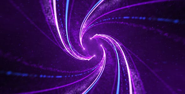 Videohive Particle Spiral Logo 10399077