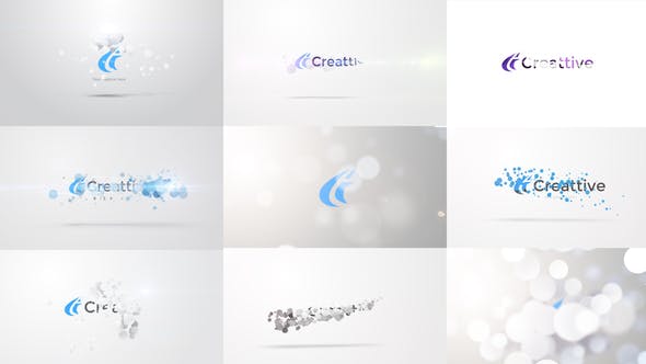 Videohive Quick Logo Sting Pack 06 Clean Particles 9574588