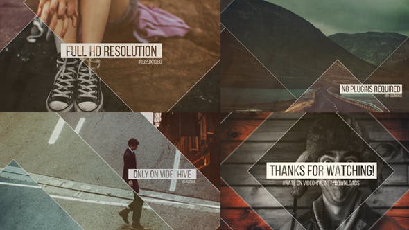 Videohive Square Slides Elegant Slideshow 11780987