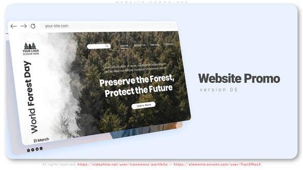 Videohive Website Promo Z05 32005110