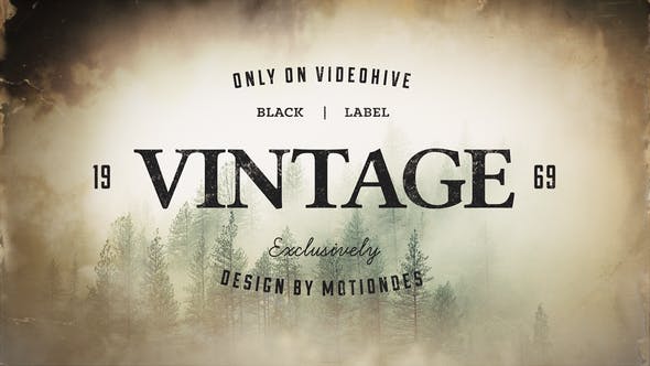 Videohive Vintage Opener 3 21745930