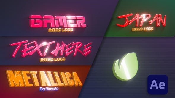 Videohive Game Retro Logo Intro 31602229