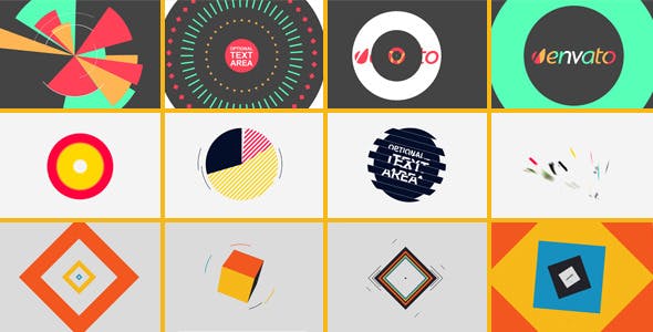 Videohive Shapes and Colors Logo Reveal Pack 4304000