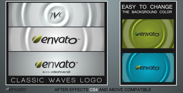Videohive Classic Waves Logo 2427311