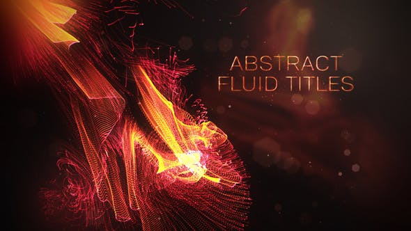 Videohive Abstract Fluid Titles 32657668