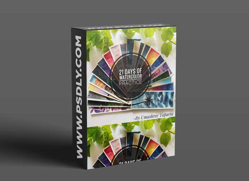 21 Days of Watercolor Practice- Develop A Daily Habit