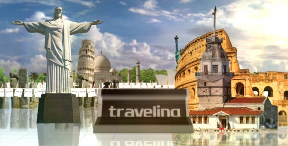 Videohive Worldwide Travel Intro 8438503