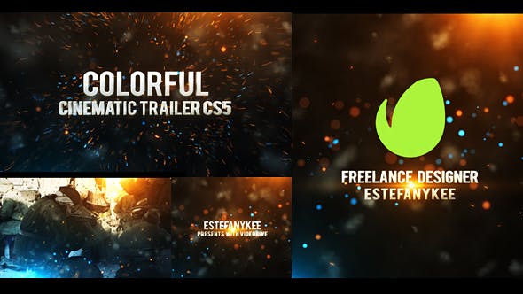 Videohive Colorful Cinematic Trailer CS5 16643334