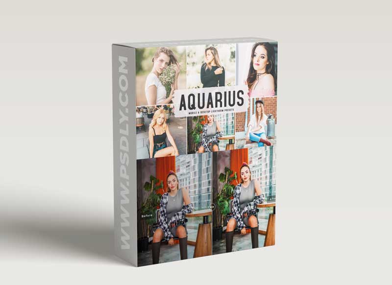 Aquarius Mobile & Desktop Lightroom Presets