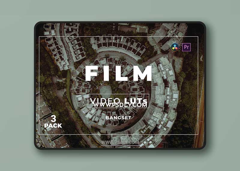 Bangset Film Pack 3 Video LUTs