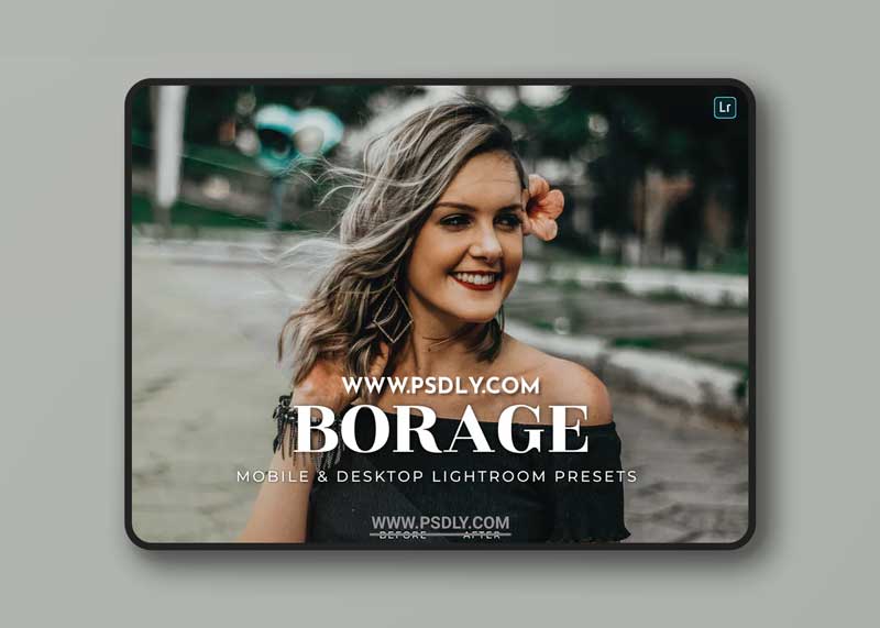 Borage Mobile and Desktop Lightroom Presets
