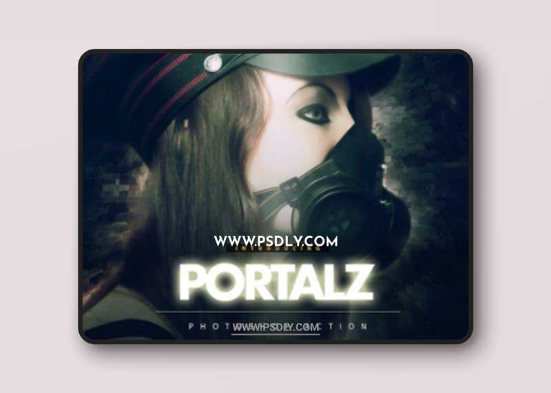 CM - Portalz Photoshop Action 1386631