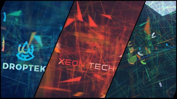 Videohive Chaos Technology Abstract Logo 32637604