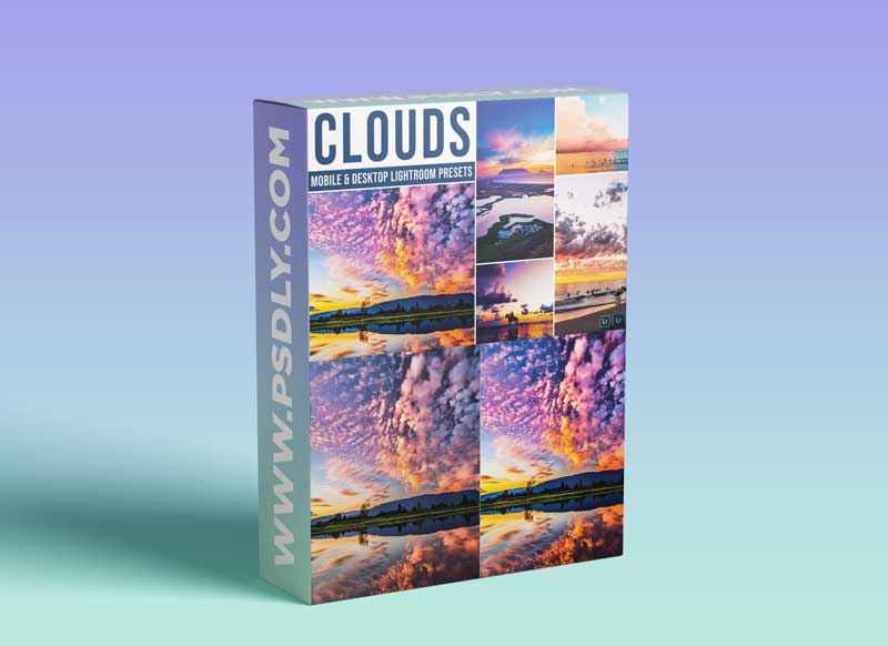 Clouds Mobile and Desktop Lightroom Presets