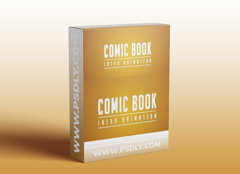 Comic Book Intro Animation, Inspired by Comic Book Movies