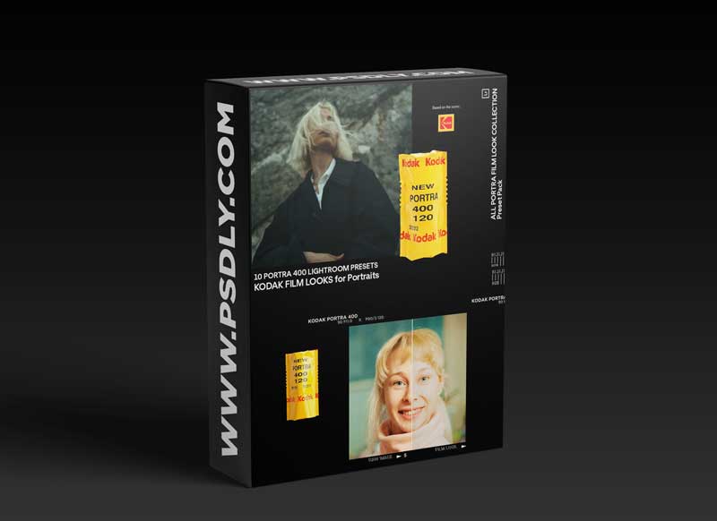 CreativeMarket - 10 Kodak Film Looks for Portraits 6036000