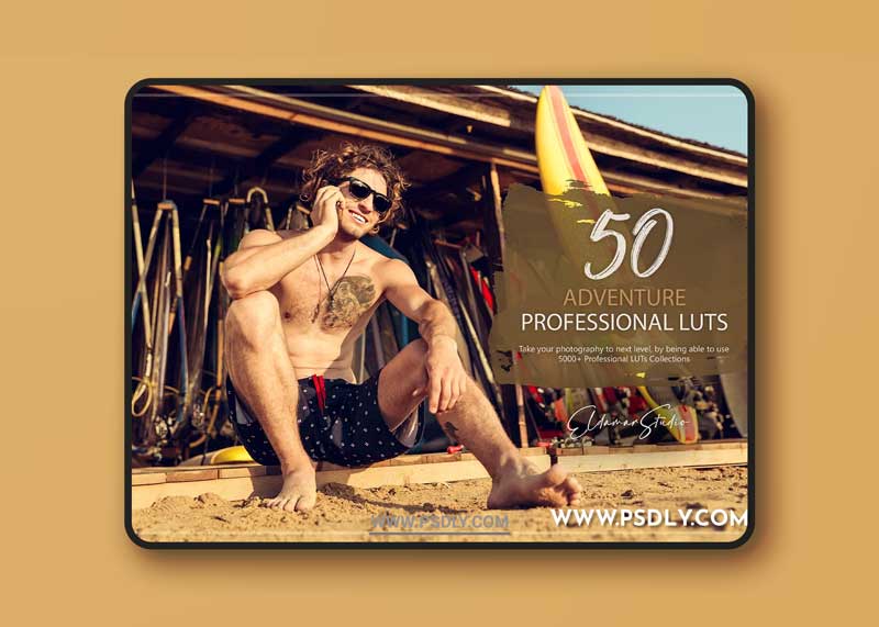 CreativeMarket - 50 Adventure LUTs Pack 6189658