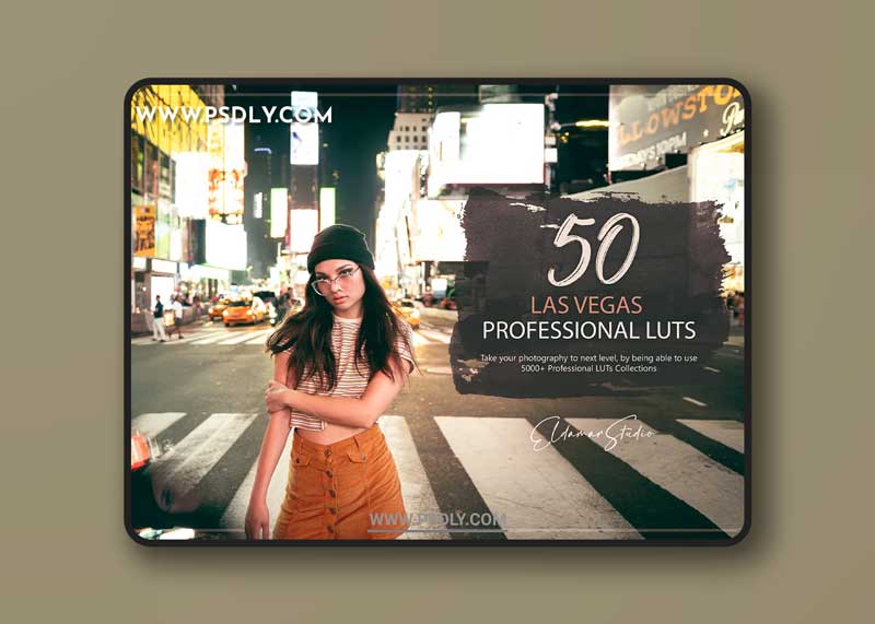 CreativeMarket - 50 Las Vegas LUTs Pack 6190790