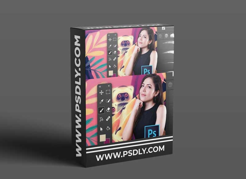 Domestika - Adobe Photoshop for illustration by Gemma Roman