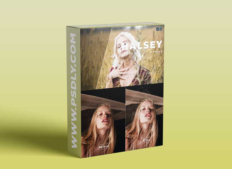 Halsey Desktop and Mobile Lightroom Preset